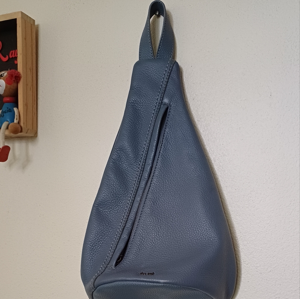 The Saks Leather Sling Bag